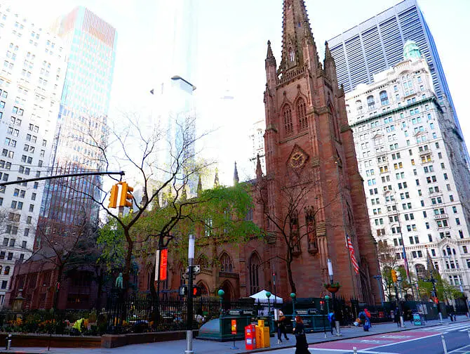 Hamilton Tours i New York - Trinity Church