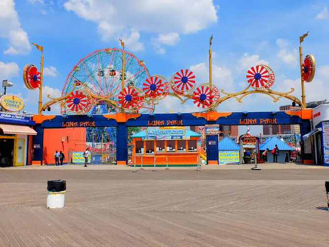 Luna Park i Coney Island biljetter