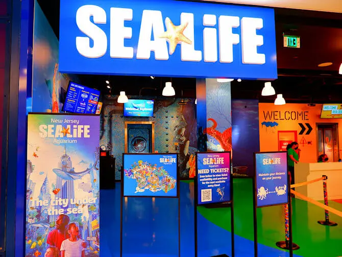American Dream Mall nära New York - SEA LIFE Aquarium