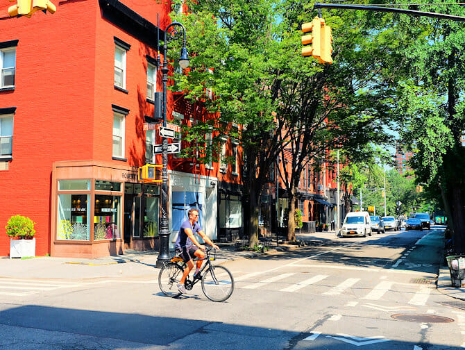 Manhattan i New York - Greenwich Village