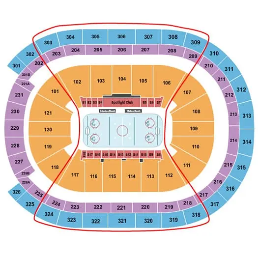 New York Islanders biljetter - Sittplatskarta
