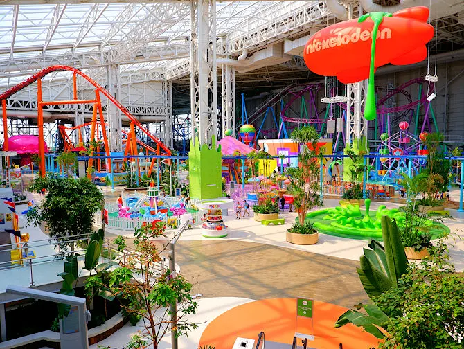 Nickelodeon Universe Amusement Park nära New York biljetter - Attraktioner