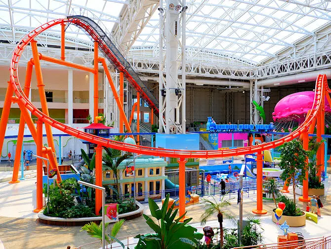 Nickelodeon Universe Amusement Park nära New York biljetter - Inne i temaparken