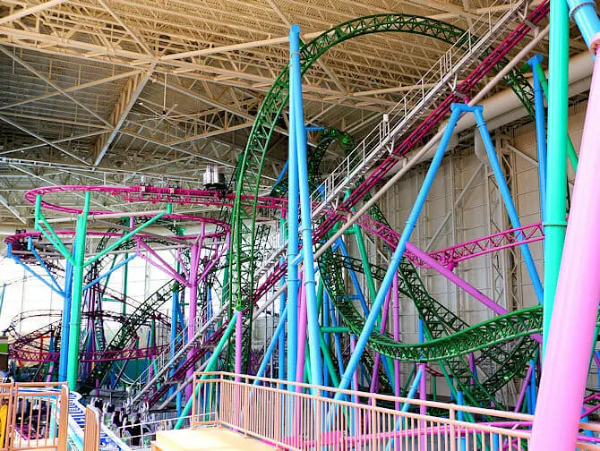 Nickelodeon Universe Amusement Park nära New York biljetter - Berg-och dalbana