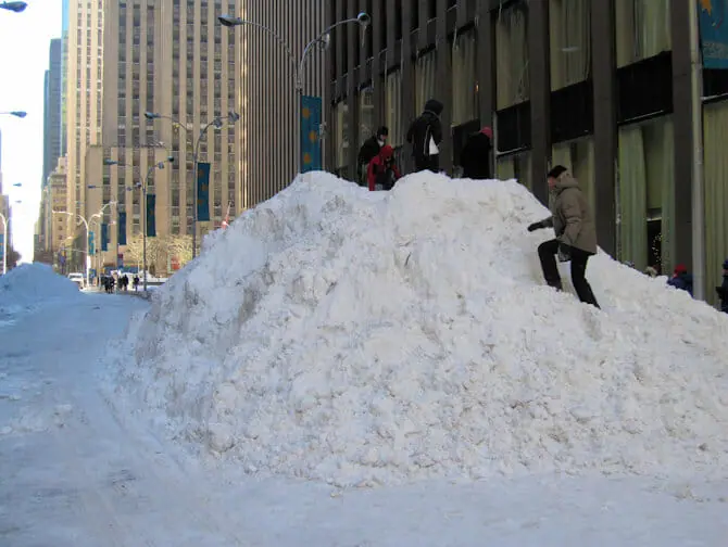 Sn&ouml; i New York - sn&ouml;