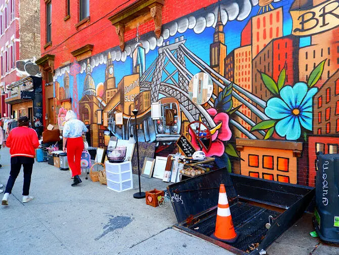 Gatukonst i New York - Williamsburg