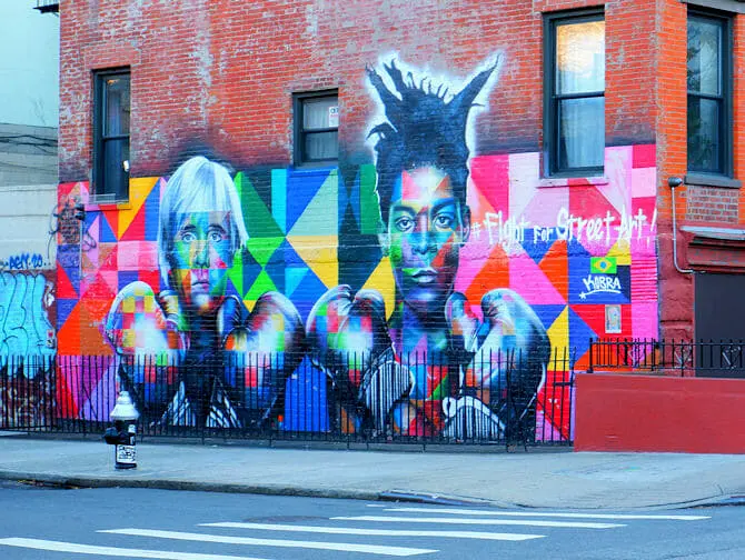 Gatukonst i New York