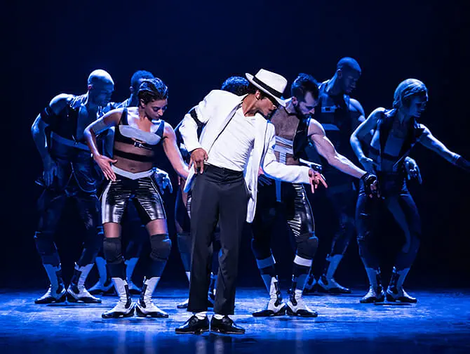 MJ The Michael Jackson Musical on Broadway Tickets MJ and Cast
