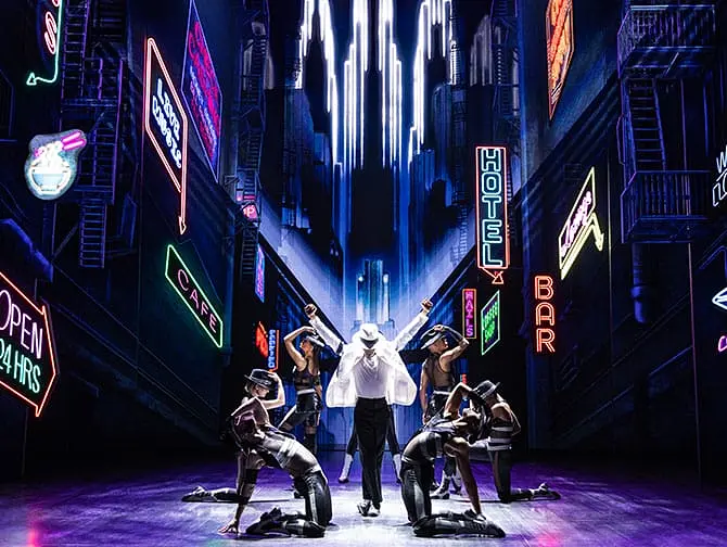 MJ The Michael Jackson Musical on Broadway Tickets Scene