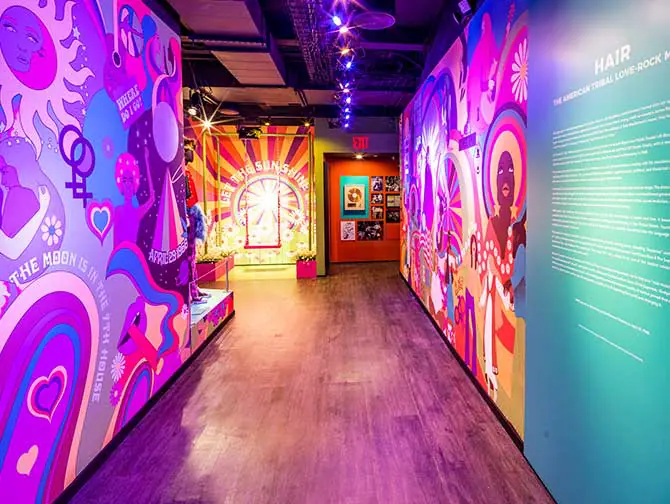 Museum of Broadway i New York - Interaktivt