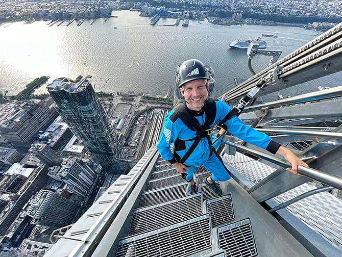 Edge New York biljetter - City Climb trappor
