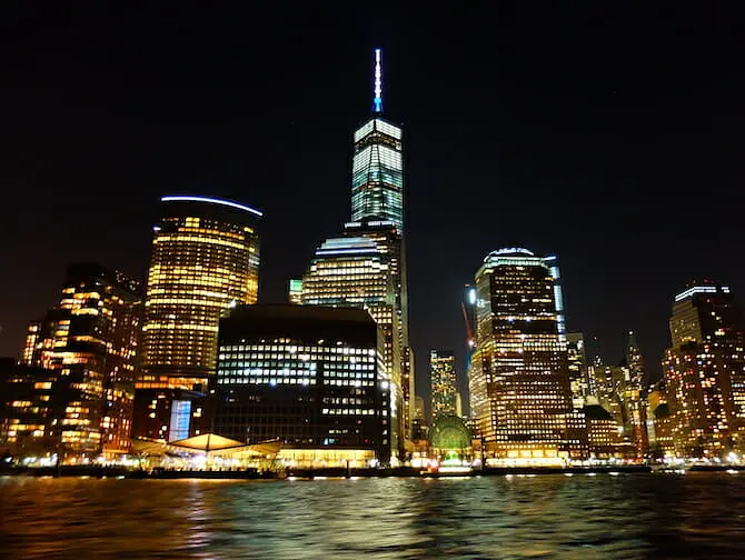 Middagskryssning på Hudsonfloden i New York - Skyline