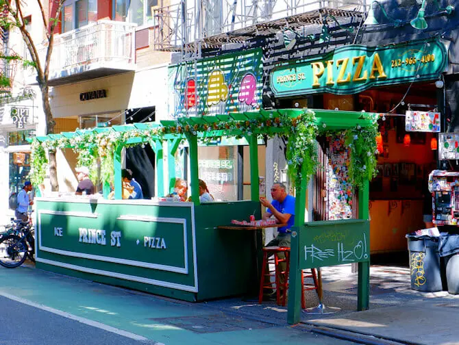 Bästa pizzan i New York - Prince Street Pizza NYC