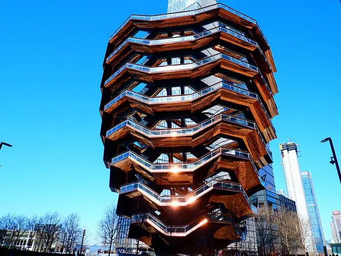 New York promenadrutter - High Line-Hudson Yards intryck