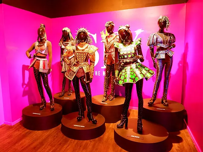 Museum of Broadway i New York - Kostymer