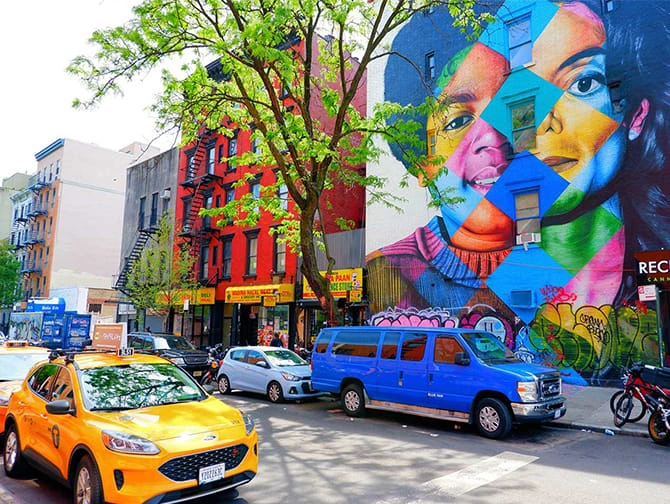 New York promenadrutter - East Village 