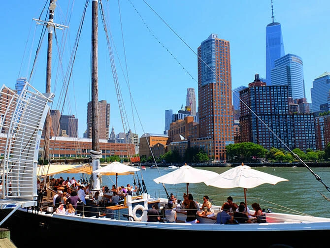 Hudson River Park i New York - Grand Banks