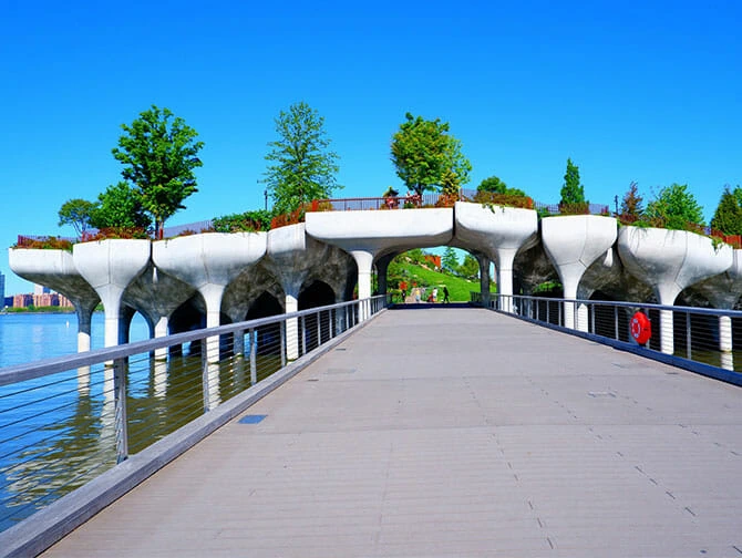 Hudson River Park i New York - Little Island