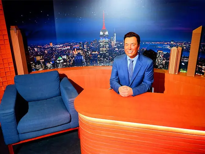 Madame Tussauds i New York - Tonight Show