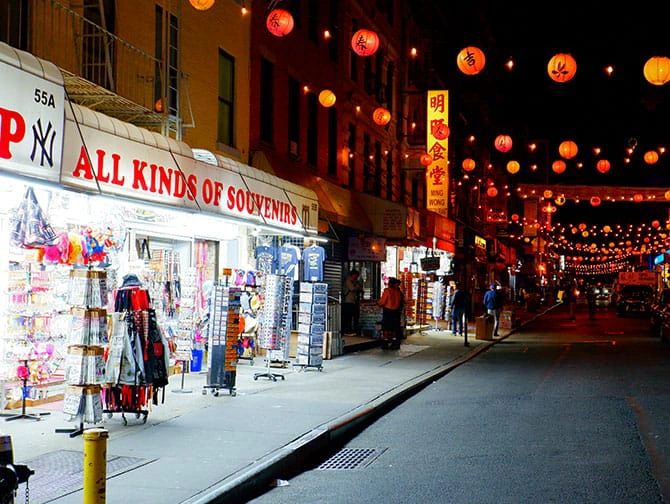 New York promenadrutter - Night Tour Brooklyn & Chinatown intryck