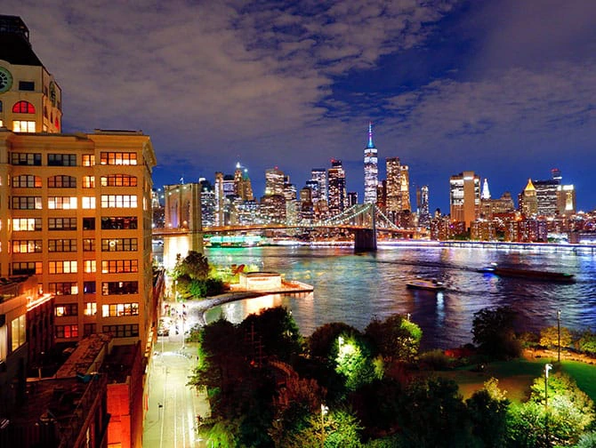New York promenadrutter - Kv&auml;llstur Brooklyn & Chinatown