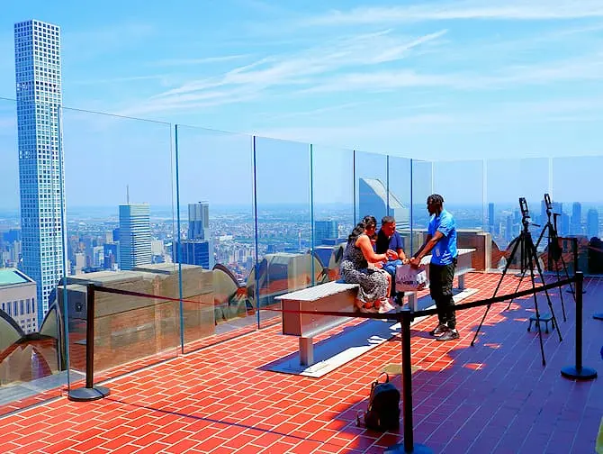 Top of the Rock biljetter - The Beam