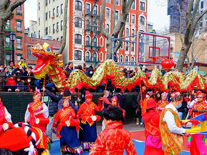 Kinesiskt nyår i New York
