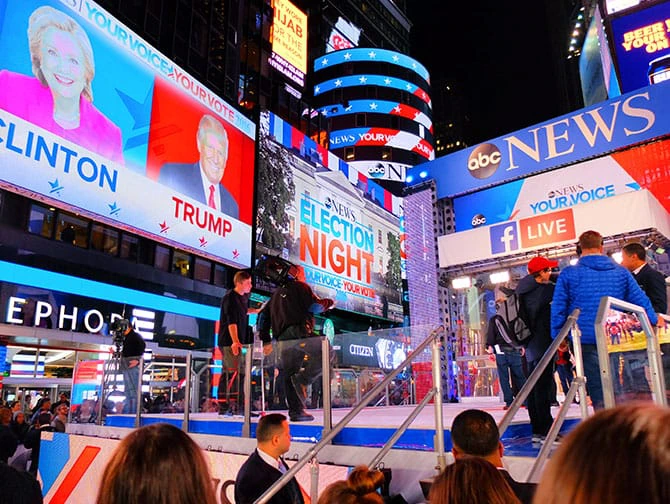 Det amerikanska valet 2024 i New York