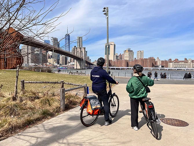Guidade cykelturer i New York - Skyline