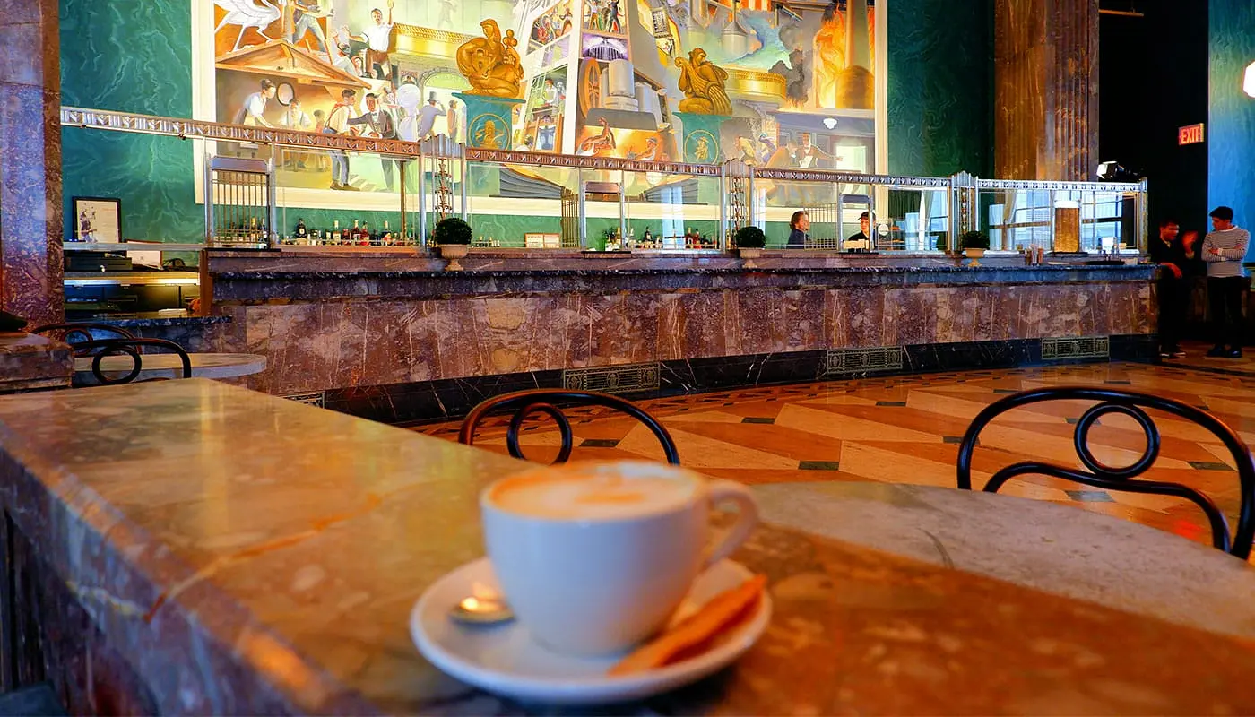 B&auml;sta kaffet i New York - Conwell Coffee Hall