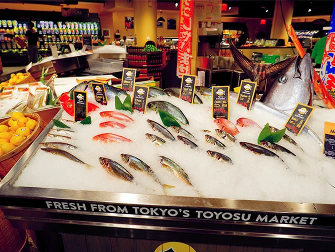 Matbutiker i New York - Wegmans f&auml;rsk