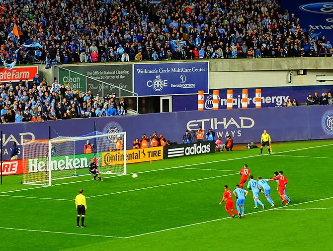 MLS fotboll i New York
