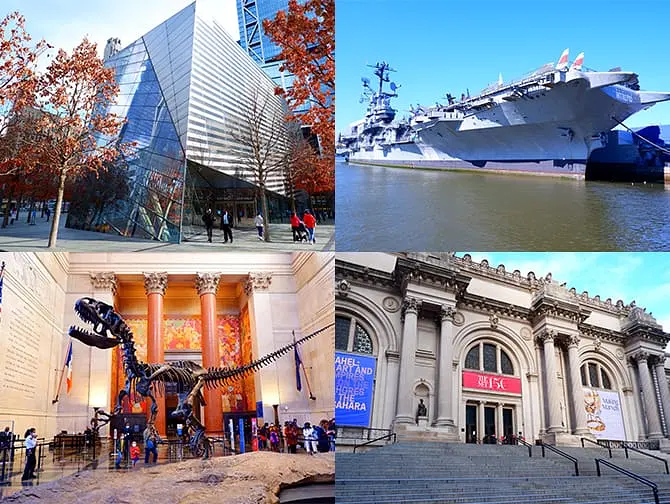 Toppmuseer i New York