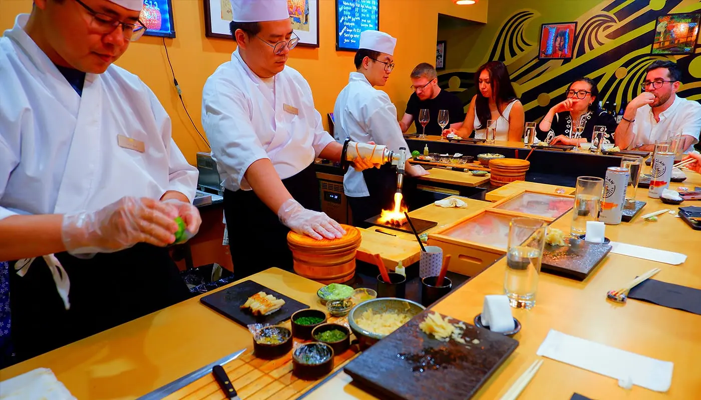 Den b&auml;sta sushin i New York - Omakase by korami