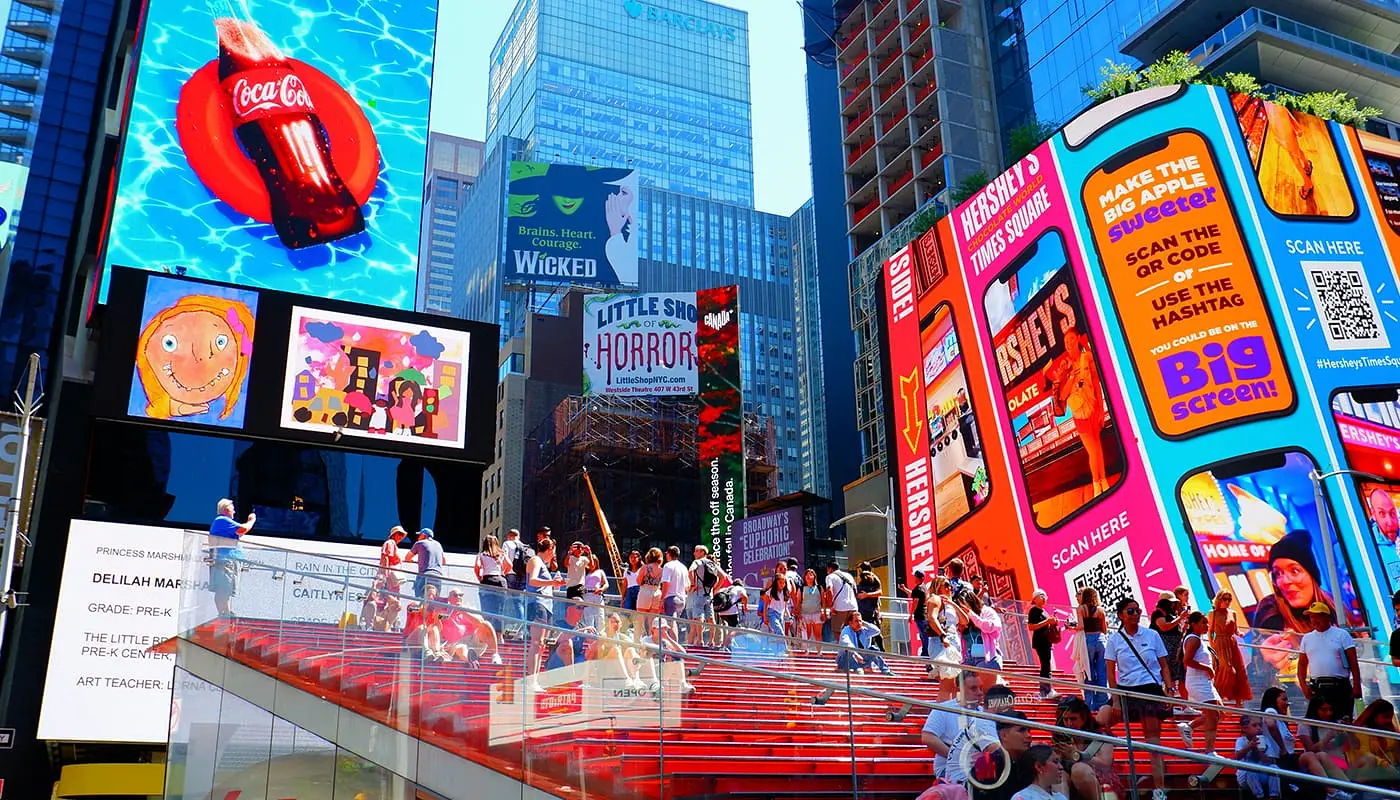 Saker att göra på Times Square - Röda trappor