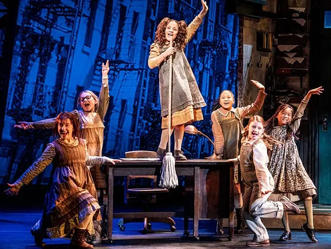 Musikalen Annie Musical i New York - Barnhem