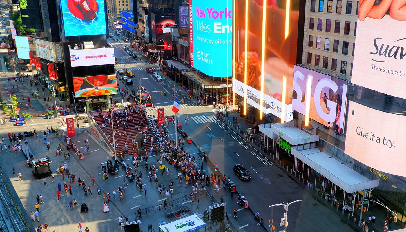 Hotell i Times Square - New York Marriott Marquis