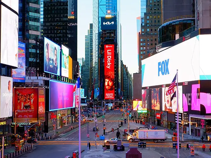 Hotell i Times Square