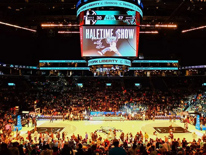 Barclays Center i Brooklyn - New York Liberty