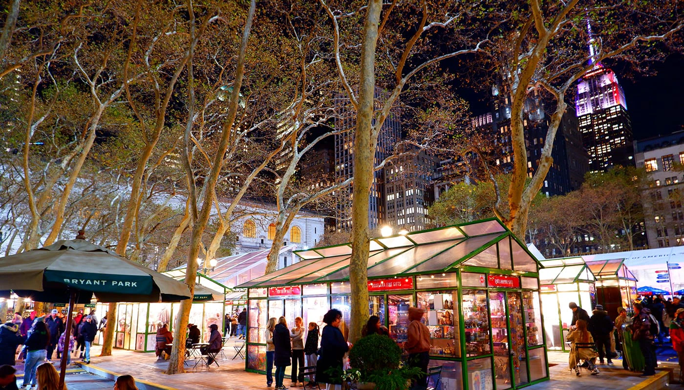 Juls&auml;song i New York - Christmas Markets