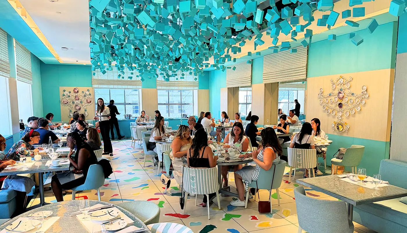 High Tea i New York - Tiffany's