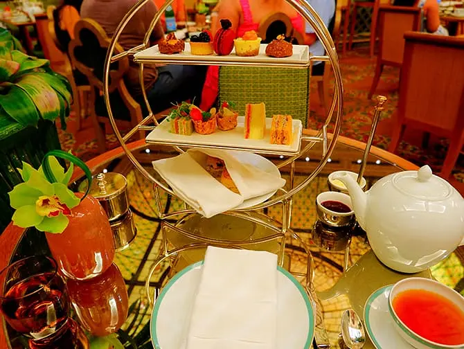 High Tea i New York - High Tea p&aring; The Plaza