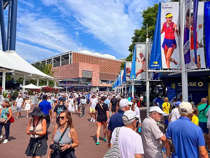 US Open Tennis biljetter - Atmosfär
