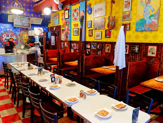 Pizza Tour i New York - Provsmakning
