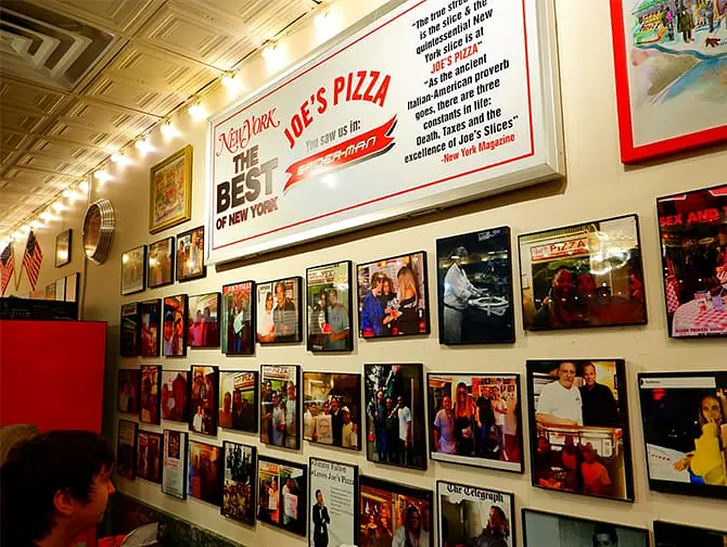 Pizza Tour i New York - Pizzeria