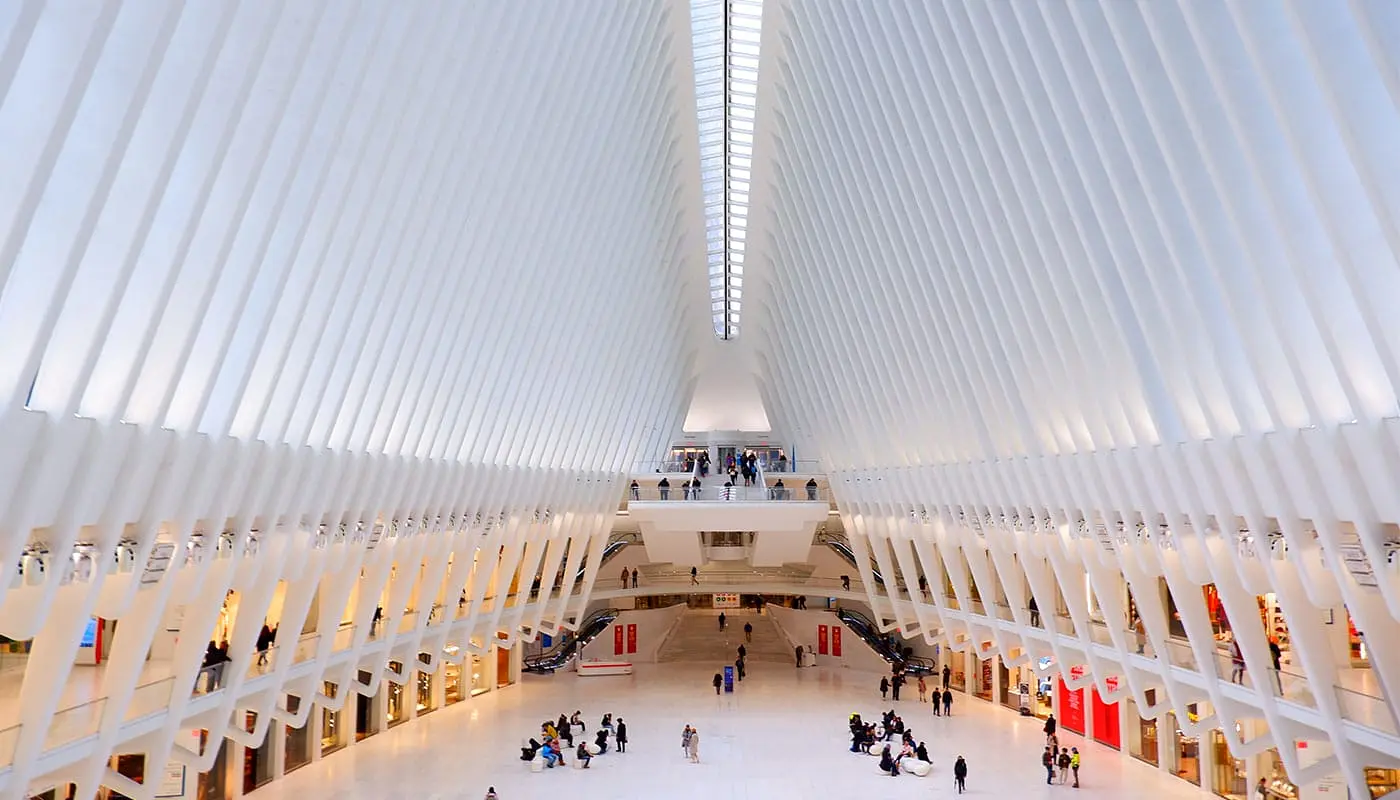 Oculus i New York - inuti 