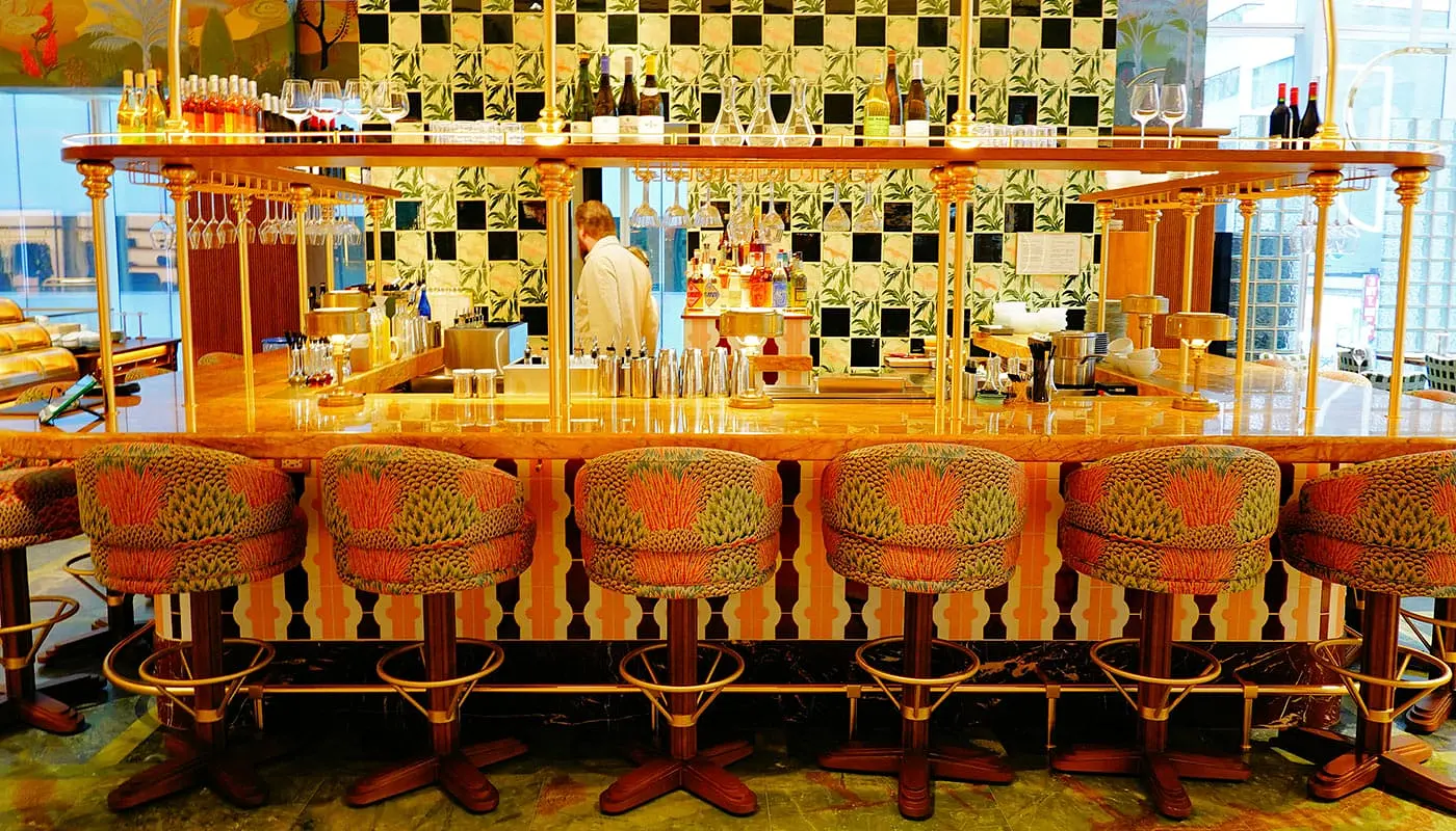 Printemps i New York - Restaurang