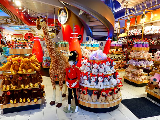 FAO Schwarz i New York - Leksaksaffär