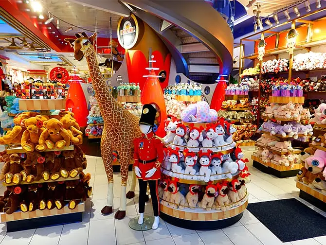 FAO Schwarz i New York - Leksaksaffär
