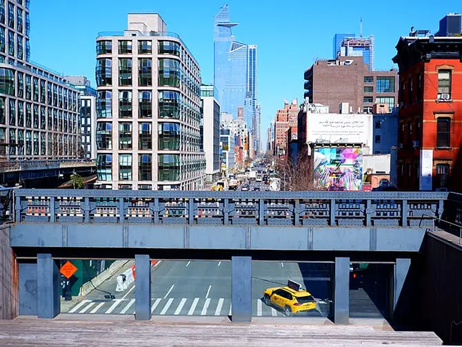 High Line Park i New York - Overlook